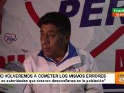 Popilio Mejía: El pueblo de Huaral quiere un cambio, ya no quiere más de lo mismo