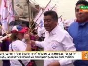 Popilio Mejía: Me siento muy contento y fortalecido al ver el calor de la gente