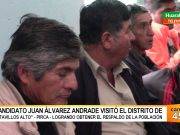 Juanelo visita y participa en reunión de comuneros de San Pedro de Pirca (Atavillos Alto)