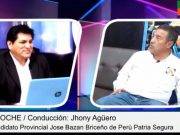 QUE TAL NOCHE : invitado José Bazán candidato Perù Patria Segura en vivo