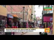 Colocaron nuevos faroles en boulevard de Las Ánimas – Huaral