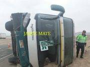 Z Buss sufre accidente cerca a Huacho
