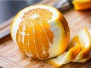 La cáscara de naranja es un efectivo exfoliante