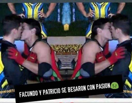Siguen los malos ejemplos de ‘Esto es Guerra’: Patricio Parodi y Facundo se besan ante cámaras
