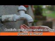 Continúa quejas por escasez de agua potable en Huaral