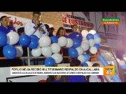 Don Popilio Mejía agradeció en Aucallama, muestras de cariño y respaldo a su candidatura