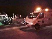 Bus se volcó en Panamericana Norte dejando heridos a pasajeros