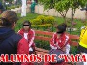 Escolares son detenidos por serenazgo de Huaral haciéndose “la vaca” Vídeo