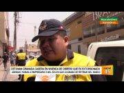 Extorsionadores detonan granada en vivienda de obrero en Huaral
