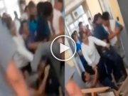 Alumno le tira una patada en la cara a su profesor tras ser reprobado