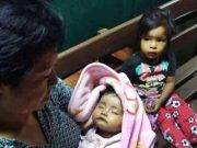 Bebé de 6 meses y 3 años fueron encontradas abandonadas esta madrugada