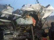 Bus impacto con cisterna relación de 30 heridos y 4 muertos en Conococha