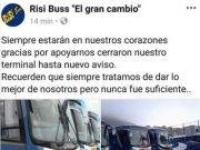Cerraron terminal y huaralinos nos quedamos sin RisiBus