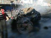LAMENTABLE!! Madre y su bebé mueren quemados dentro de su auto que se incendió
