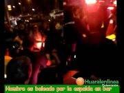 Hombre es baleado por la espalda en bar de la Av. Chancay