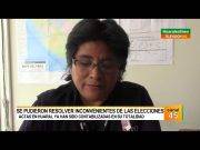 Actas electorales de Huaral ya fueron contadas en su totalidad