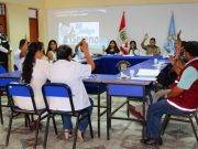 HUALMAY: Acuerdan acciones estratégicas de lucha contra la inseguridad y la delincuencia.