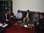 Gobernador Regional de Lima realizó visita protocolar a la Corte Superior de Justicia de Huaura.