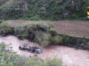 Tragedia: Un muerto y 25 heridos tras caída de bus al río Huallaga