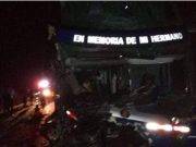 Un muerto y ocho heridos dejo fuerte accidente en el Km 353 Panamericana norte