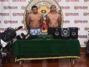 CHANCAY: Capturan a miembros de una banda que se dedicaba a la extorsión.