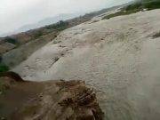 HUAURA: Caudal del Río va en aumento y causa alerta en la población y zonas aledañas.