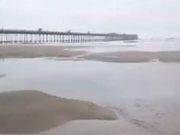 Chiclayo: Mar se retira 1 Km. y genera zozobra en la población (Fotos y Video)