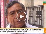 Ex candidato a la alcaldía de Huaral opinó sobre gestión de Jaime Uribe.