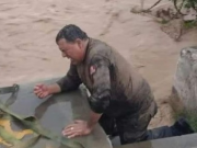 Huaico en Moquegua deja atrapados a efectivos de la Policía Nacional