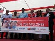 MVCS realizó el lanzamiento del programa de modernización de los servicios de agua y desagüe en Huaral.