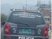 Sabia conclusión frente a tanta peripecie de la policía