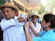 HUARAL: Se dio inicio a la Campaña de Vacunación dirigida al adulto mayor y a las mujeres gestantes.