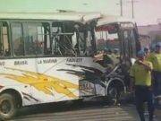 Ventanilla: choque de bus deja una niña fallecida y 23 heridos