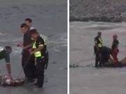 Delincuente intentó huir en el río Rímac pero murió ahogado