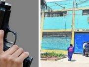 Profesor es amenazado con pistola en mano por alumno en pleno aula en Ate