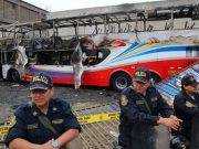 Conductor y ayudante de bus que se incendió en Fiori cumplirán prisión preventiva según Poder Judicial