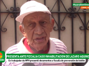 LÁZARO AQUINO INHABILITADO: Ex trabajador de la MPH presentó documentos ante fiscalía para inhabilitar funciones del gerente municipal.