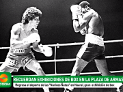 Exhibiciones de box en la Plaza de Armas de Huaral, recordar es volver a vivir