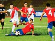 La selección peruana sub 17 despertó tarde y cayó 3-2 ante Chile