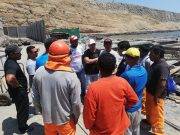 HUACHO: Inspeccionan condiciones socio laborales de obreros en el puerto