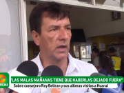 Jorge Arrieta sobre Roy Beltrán: «Las malas mañas tiene que haberlas dejado fuera»