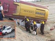 Más de 30 personas restaron heridos tras choque de bus y auto en la panamericana Sur(Fotos)