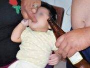 Profesor da de beber cerveza a pequeño de tres meses de nacido en Lambayeque
