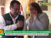 Alcaldesa de 27 de Noviembre viene gestionando ‘dos’ grandes proyectos para su distrito.