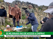 HUARAL: Gracias al documental difundido se mejorará vías de acceso a Chiprac