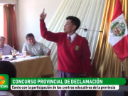 Huaral se desborda de talento con nuestros jóvenes en Concurso Provincial de Declamación