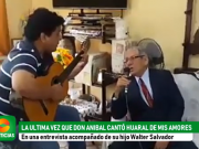 Recordar es volver a vivir: La última vez que Don Aníbal cantó “Huaral de Mis Amores”