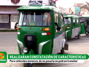 ¡Atención Huaral! Realizaran constatación de características para vehículos menores para que puedan transitar por las calles