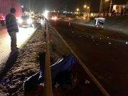 CHANCAY: Un escolar perdió la vida al cruzar por el km. 83 de la carretera Panamericana Norte