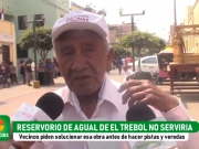 HUARAL: Reservorio de la localidad de El Trébol se encuentra en pésimas condiciones y las autoridades no hacen nada al respecto